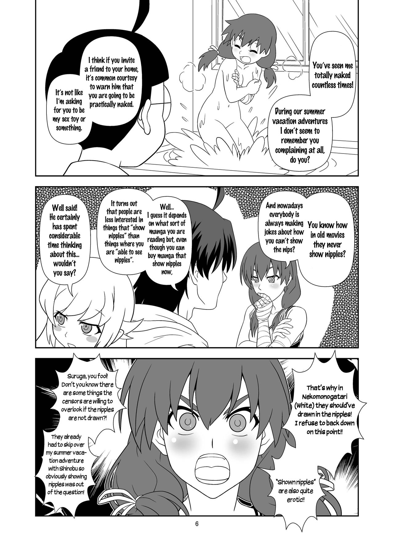 Nagamonogatari | Extenstory page 5 full