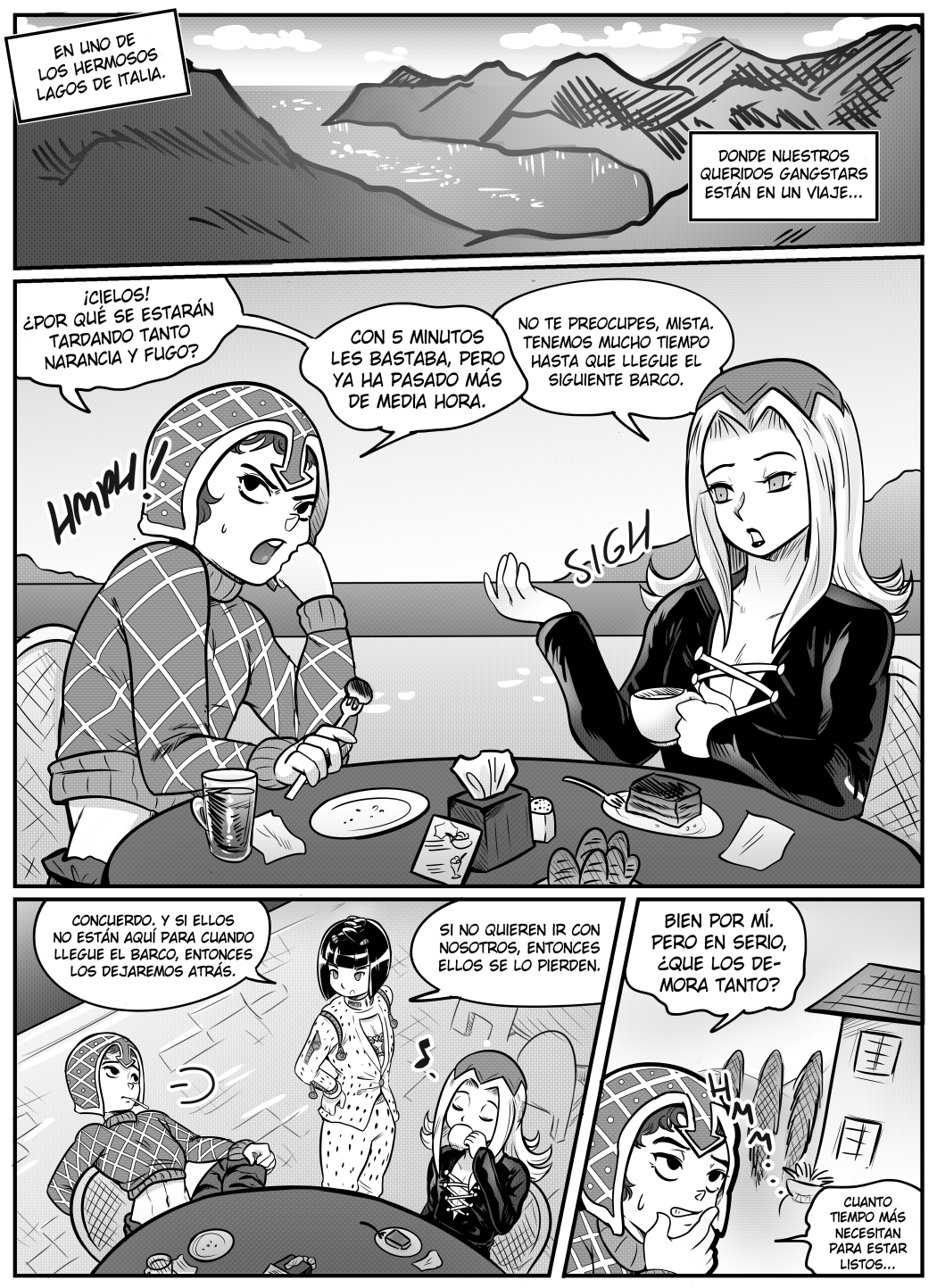 Una Aventura Nublada page 6 full