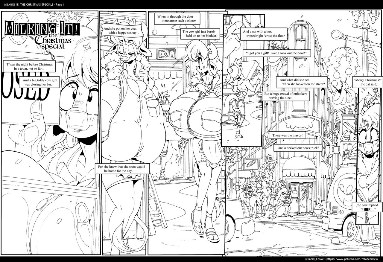 Milking It! The Christmas Special page 1 full