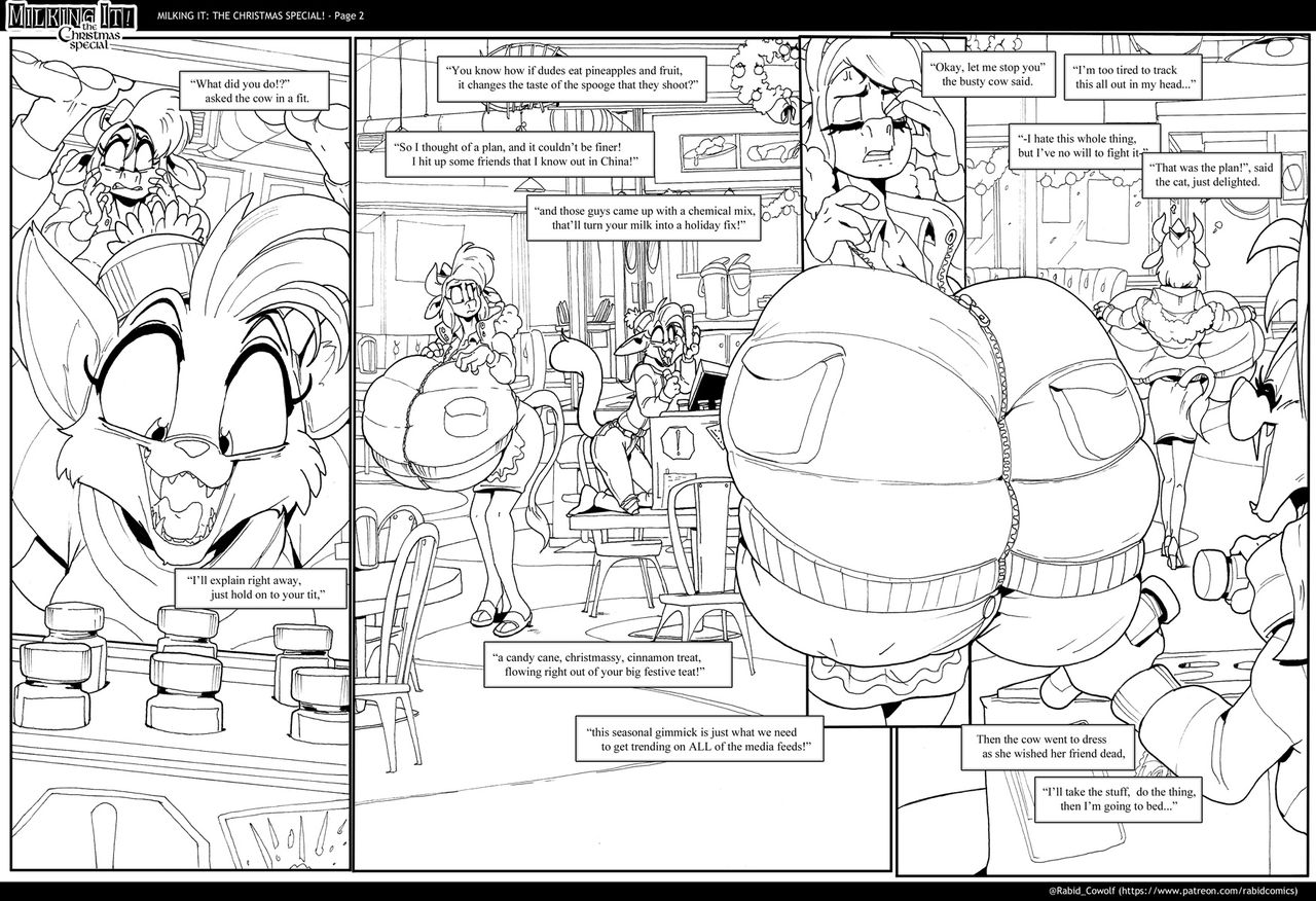 Milking It! The Christmas Special page 2 full