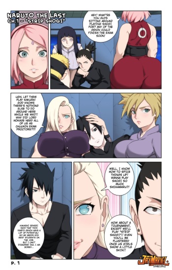 Naruto: The Last - Strip Shogi cover