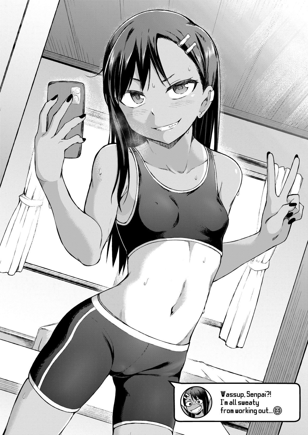 Nagatoro's Selfie Whore Diary page 1 full
