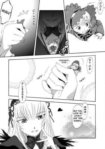 Rozen Maiden - Suigintou Size Fetish Doujin cover