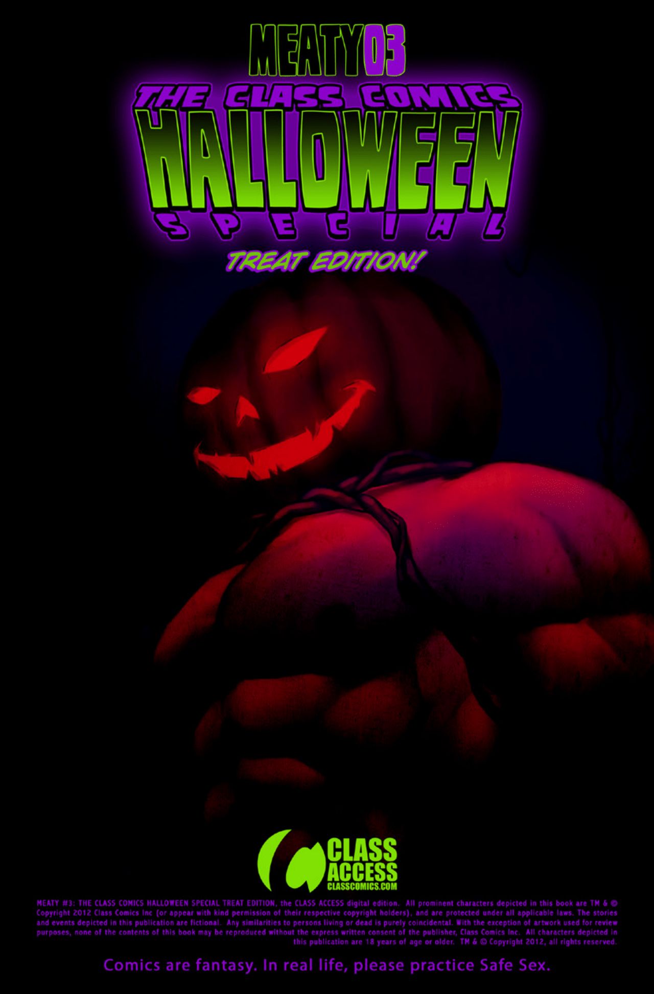 The Class Comics Halloween Special Meaty 03 Treat Edition! page 2 full