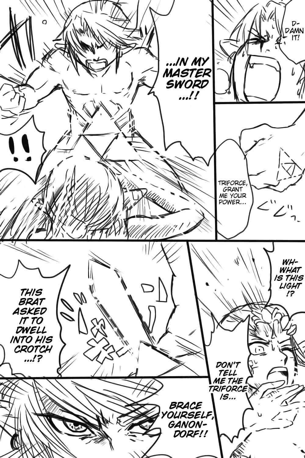 Zelda-san to Shoubu Shiyo! | A fight with Zelda! page 8 full