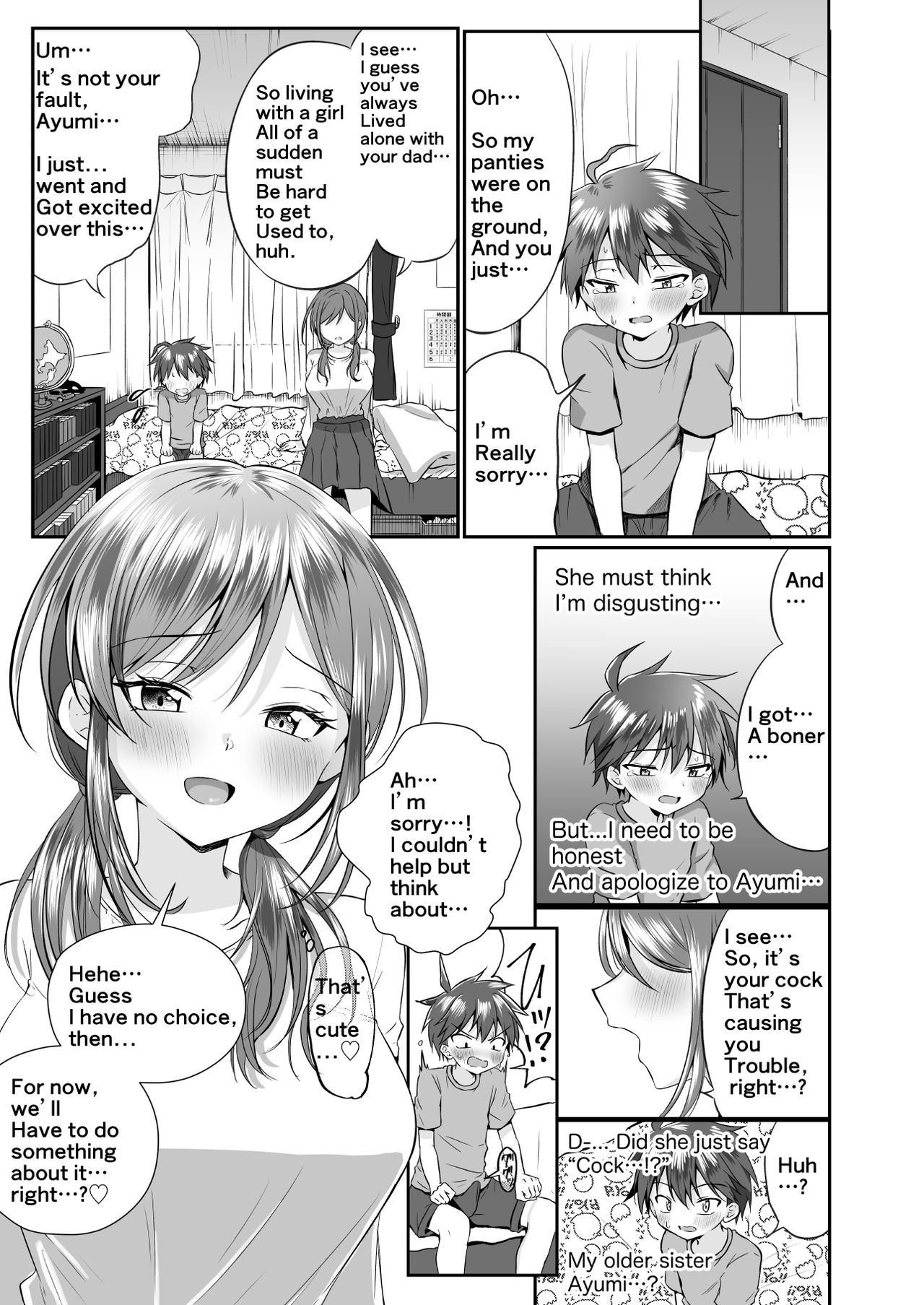 Futanari no Onee-chan ni Shasei Kanri Sarete Gyaku Anal Saretemasu! | My older sister has a dick! Orgasm denied and Fucked in the ass by Big Sis! page 6 full