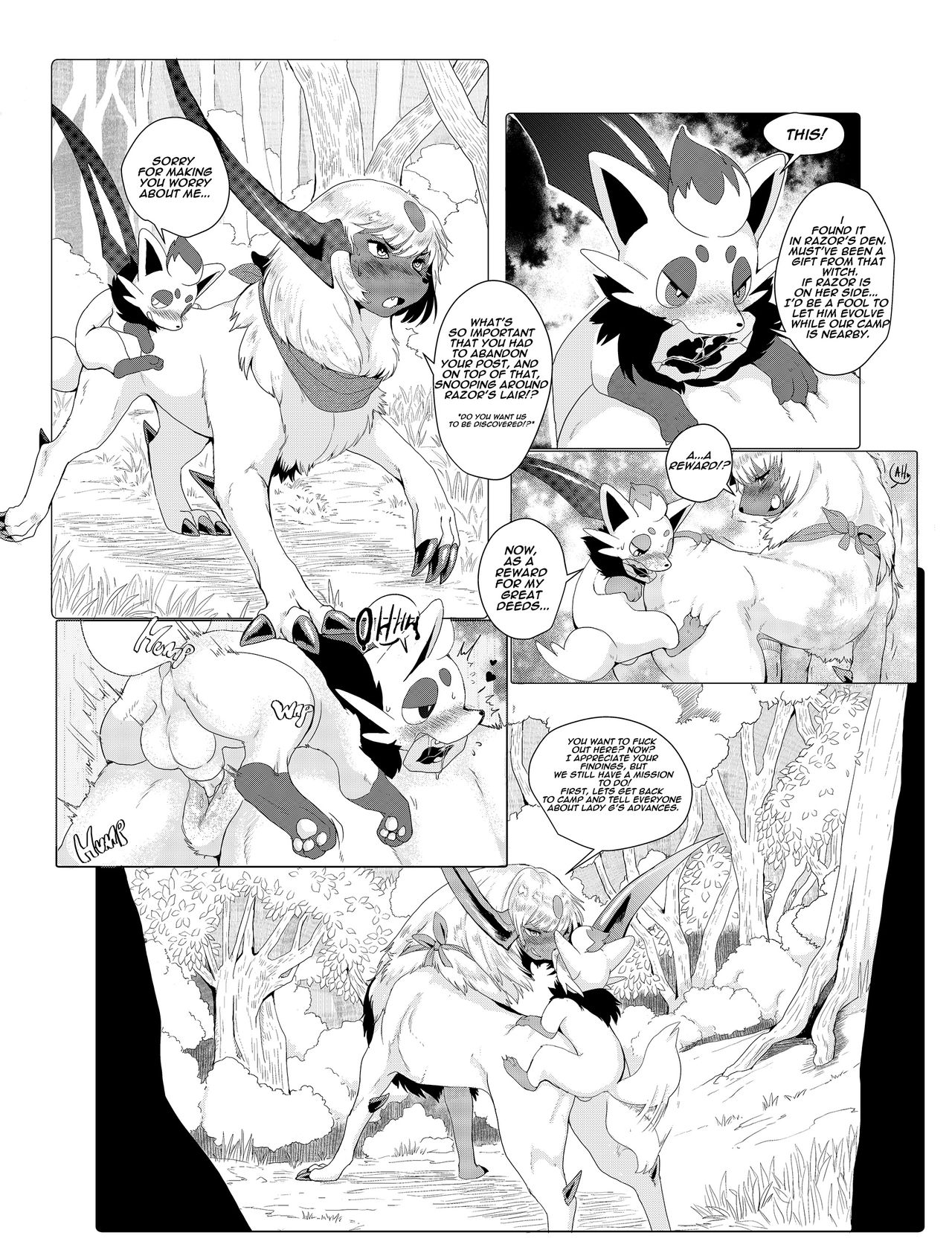 Poké Knights Ch. 1 - Indulgent Beginnings page 4 full