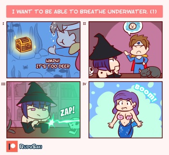 I want to be able to breathe underwater cover