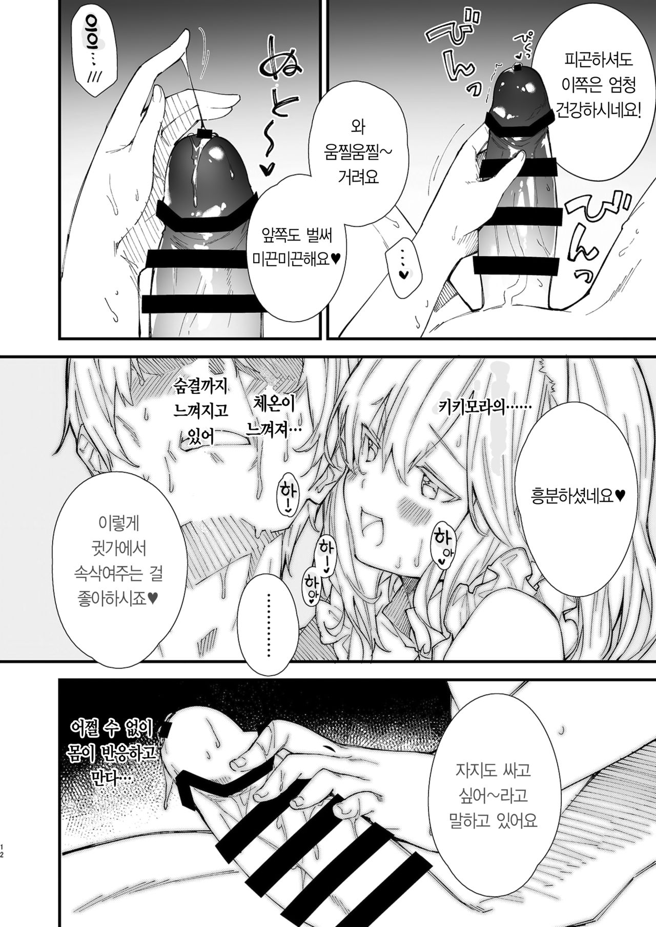 Kemomimi Maid to Ichaicha suru Hon | 동물귀 메이드와 꽁냥꽁냥하는 책 page 10 full