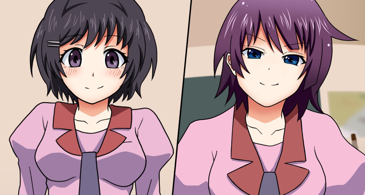 羽川翼&amp;戦場ヶ原ひたぎ page 1 full