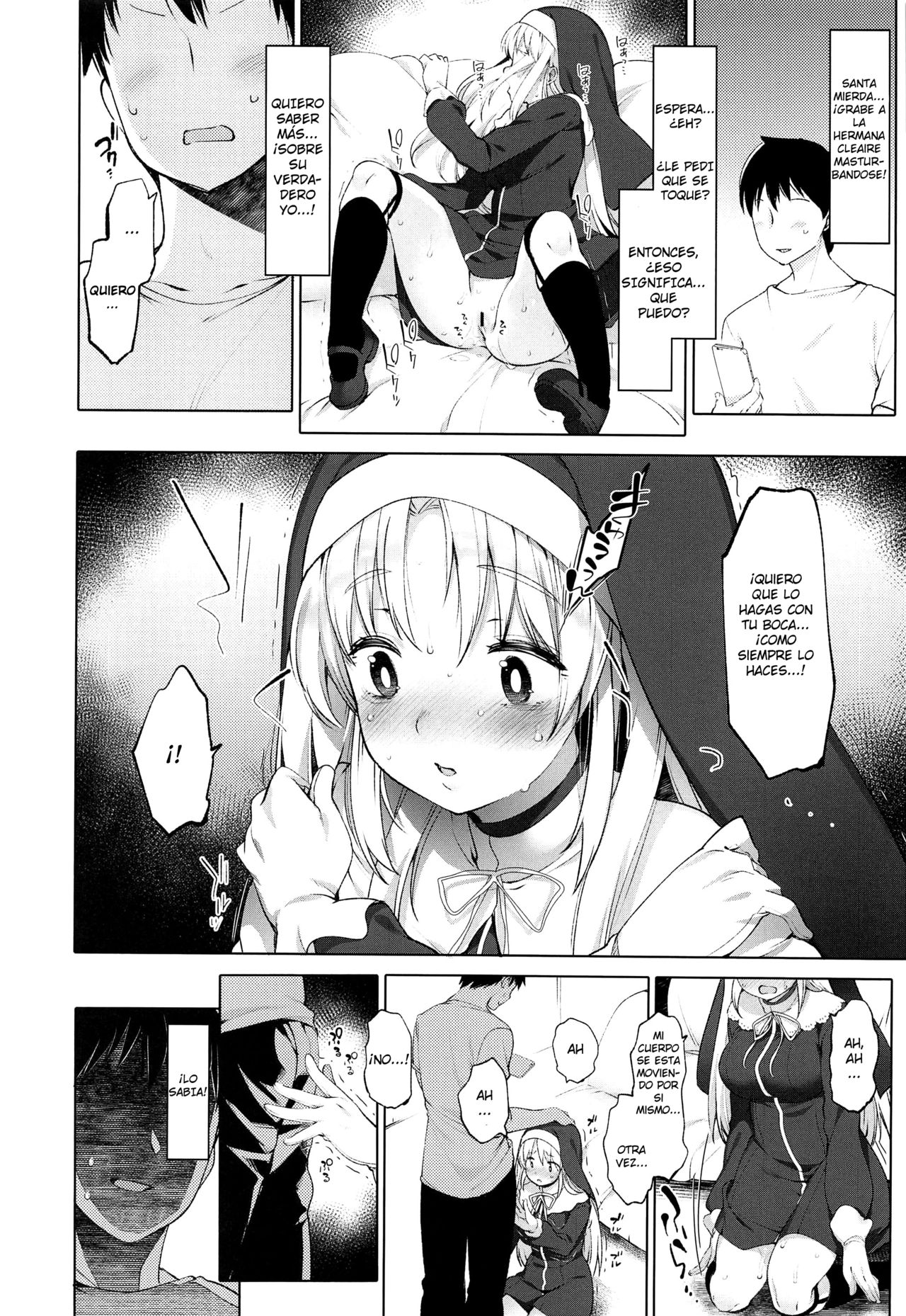 Sister Cleaire to Himitsu no Saimin Appli | Sister Cleaire and the Secret Hypnosis App page 10 full