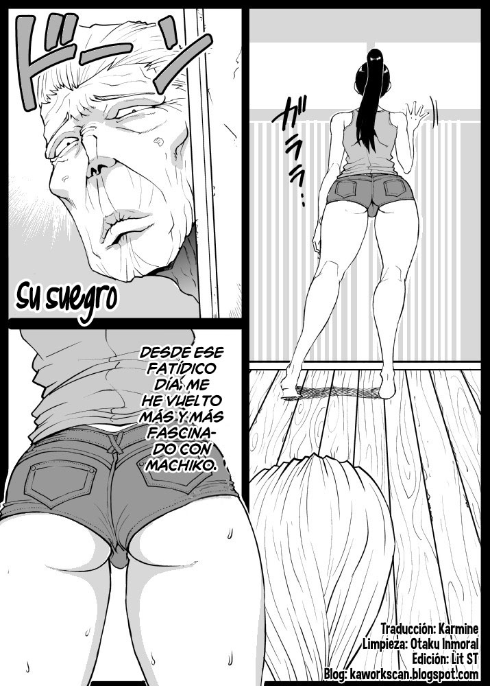 Giri Mara ni Hatsujou Suru Yome Part 2 | La Esposa que Copuló con el Pene del Suegro Parte 2 page 2 full