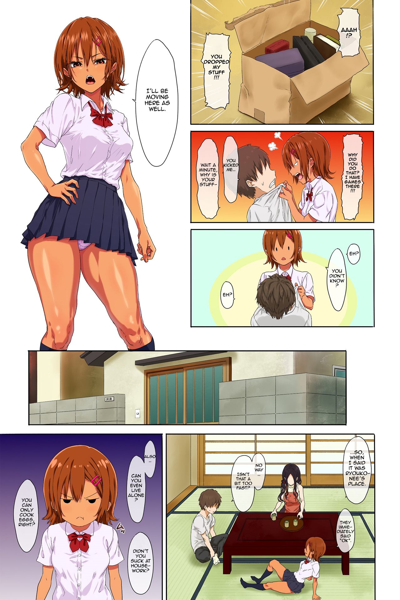 Shinseikatsu -Zenpen- | New Life Style -First part- page 8 full
