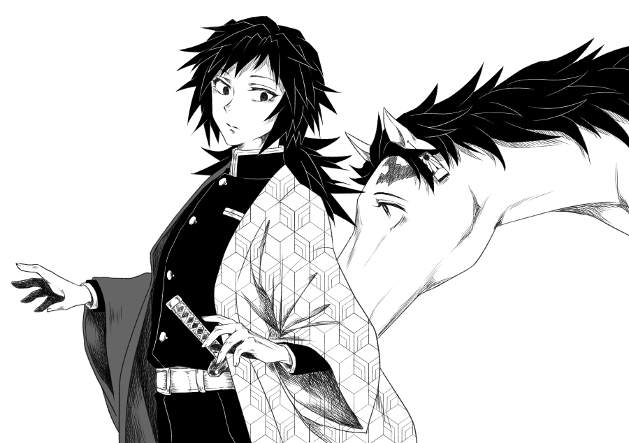 Horse Tanjiro x Mpreg Giyu page 2 full