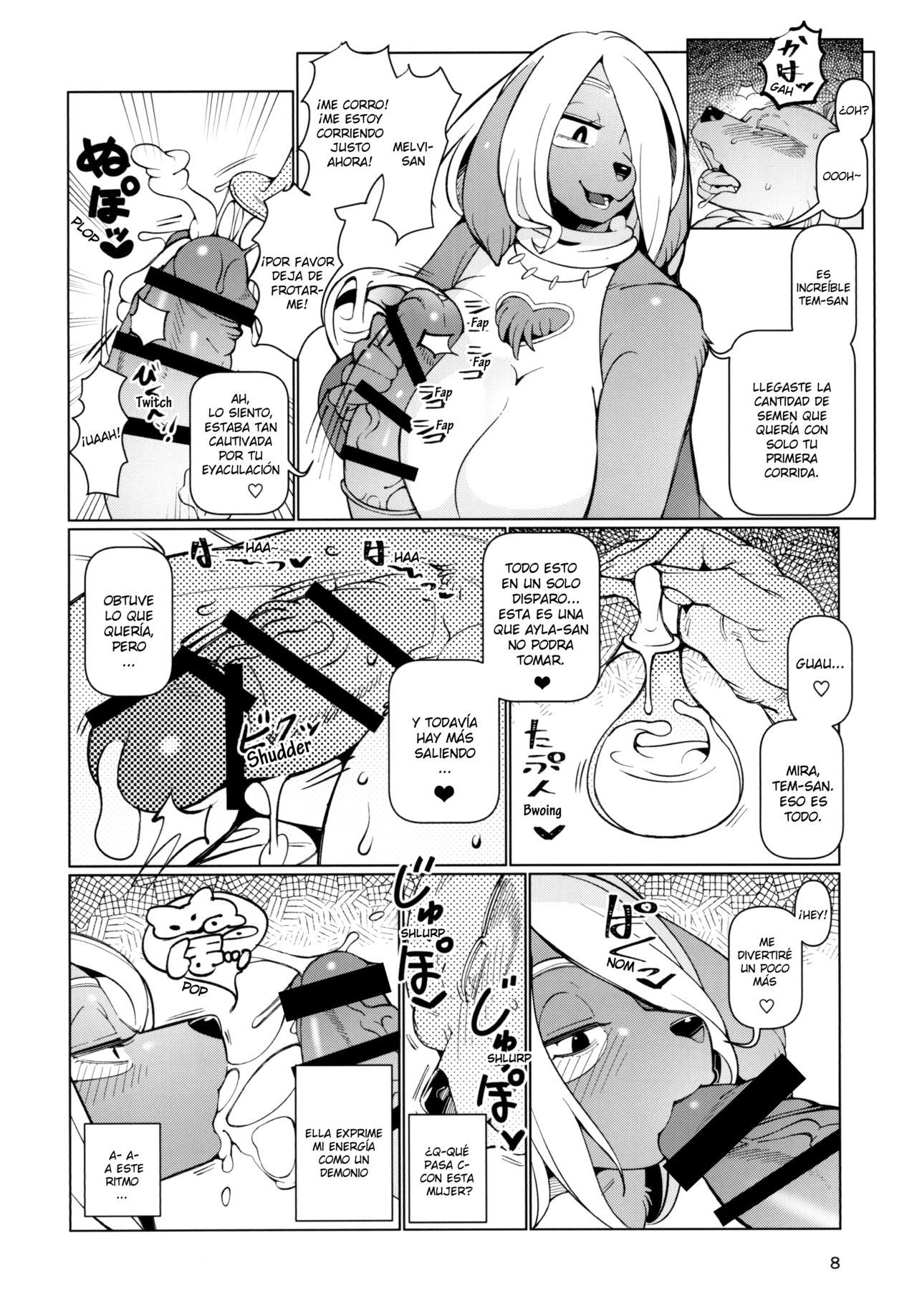 Kemomesu Fup Nipple | Kemono Handjob page 8 full