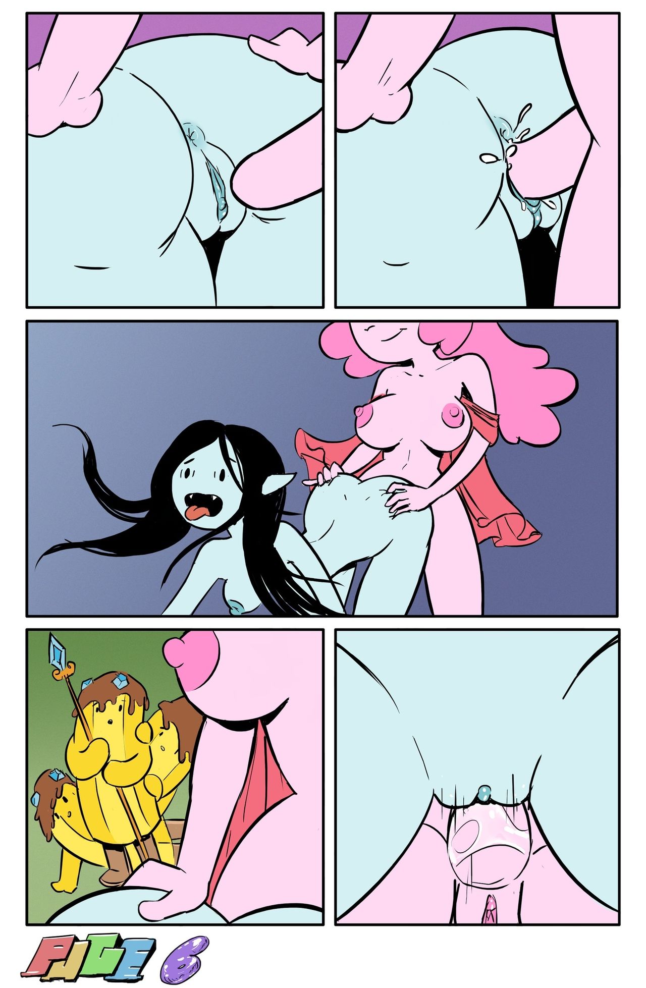 Bubbleline XXX Comic page 7 full
