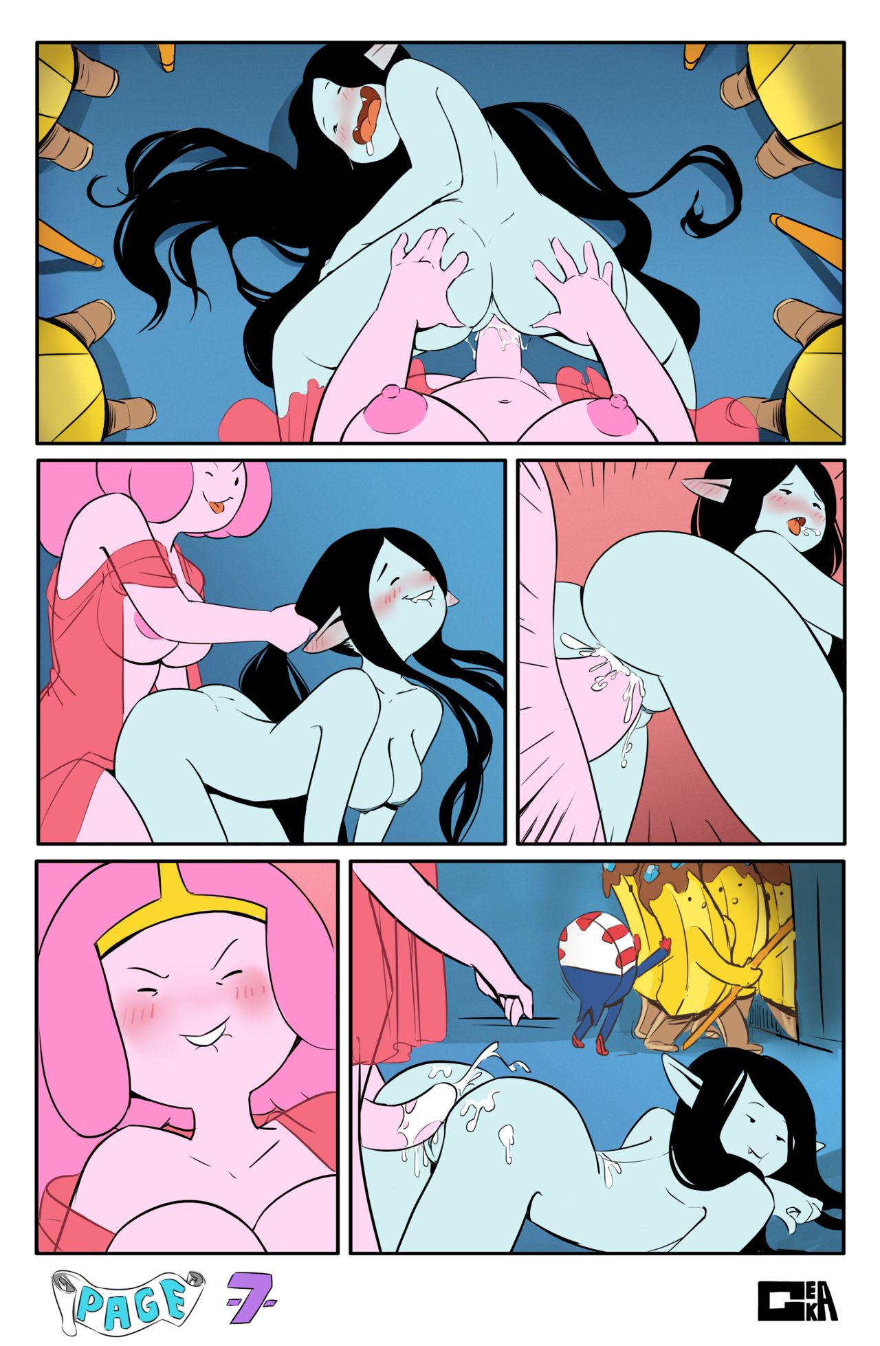 Bubbleline XXX Comic page 8 full