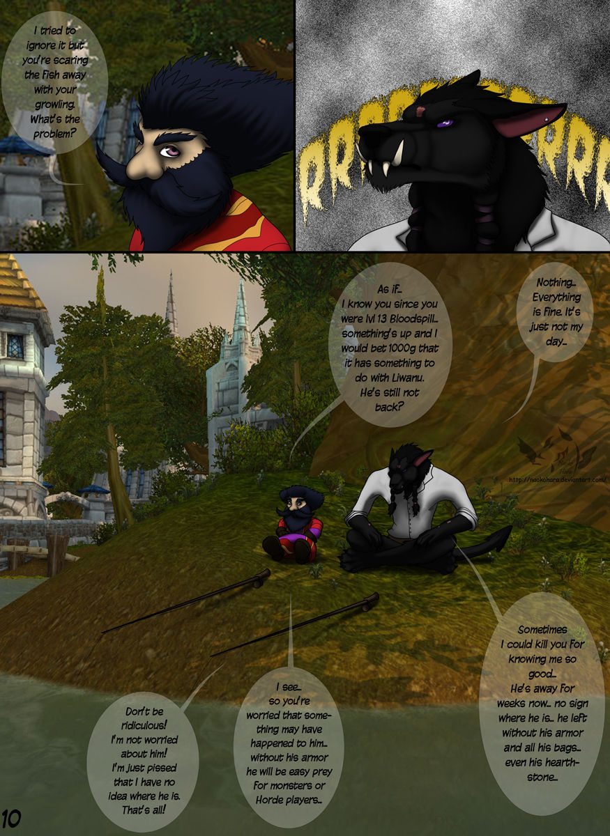 3 tauren and 1 worgen ENGLISH page 10 full