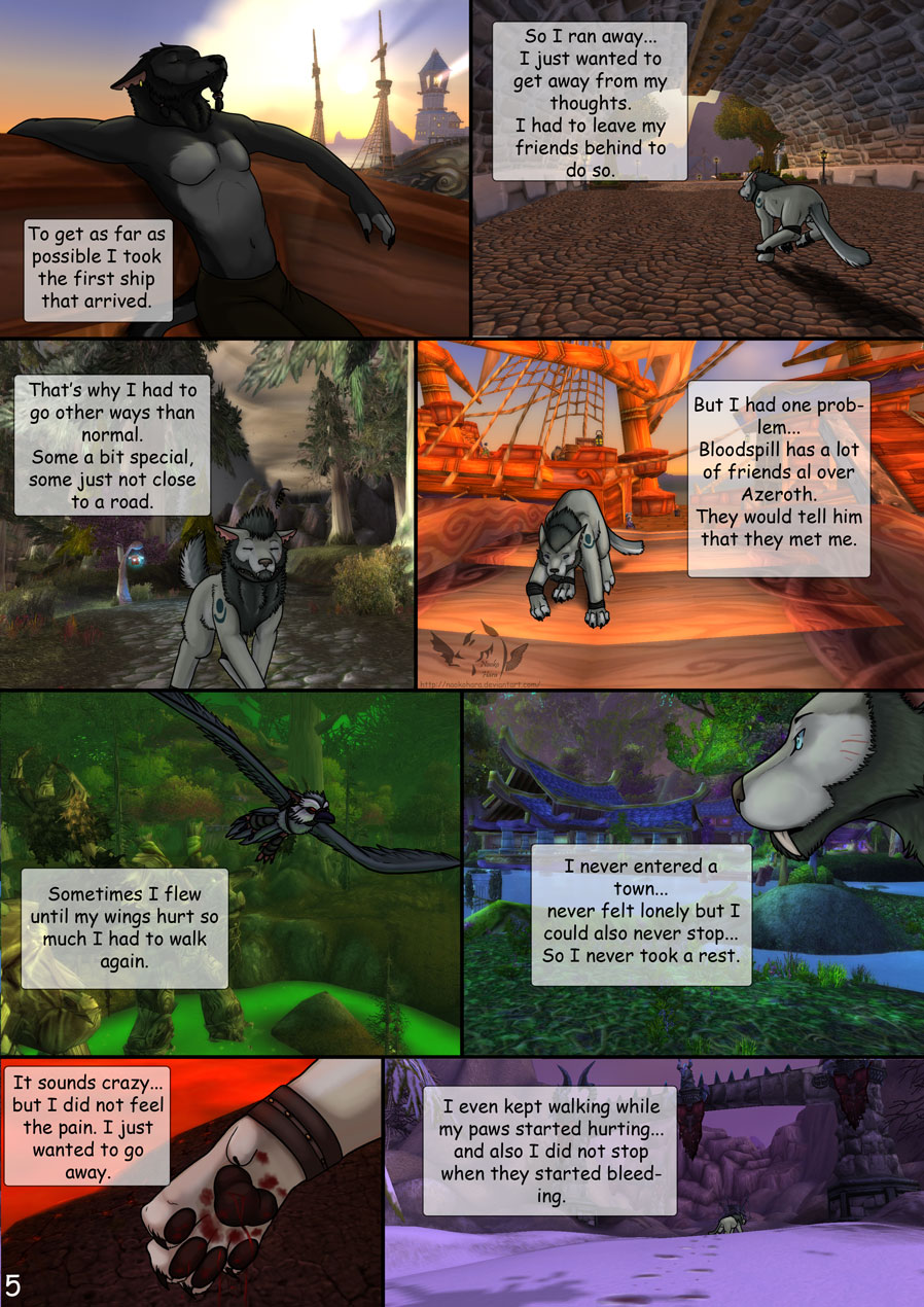 3 tauren and 1 worgen ENGLISH page 5 full
