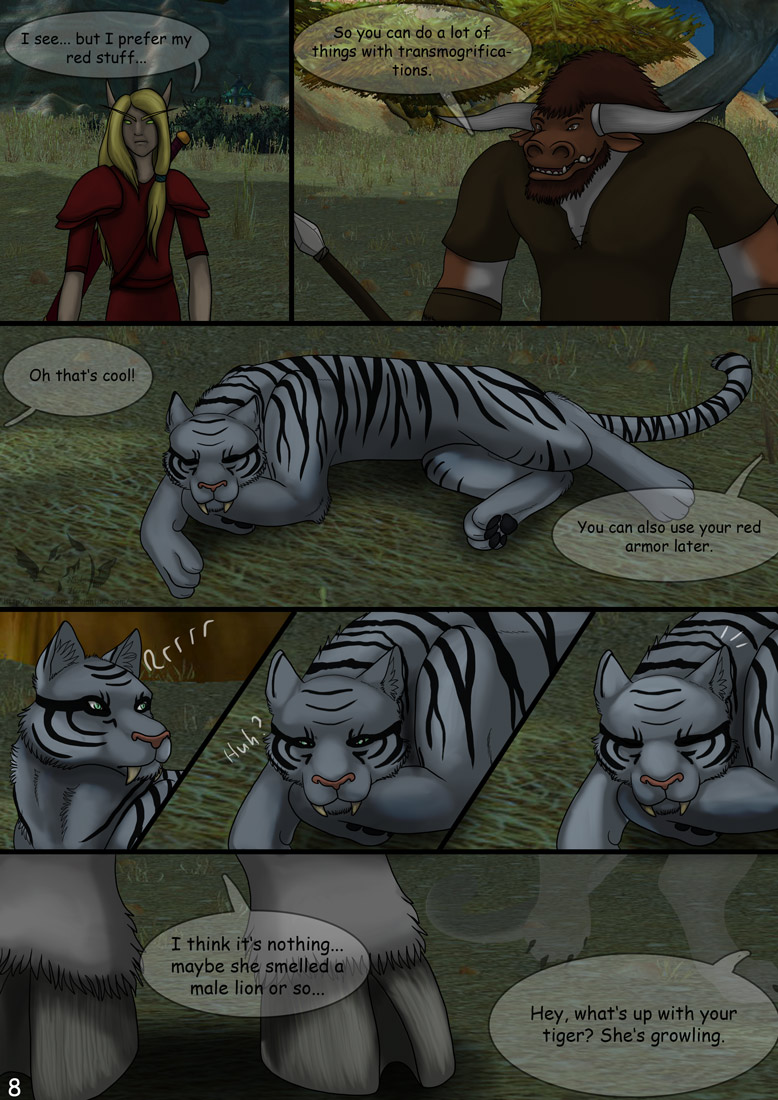 3 tauren and 1 worgen ENGLISH page 8 full