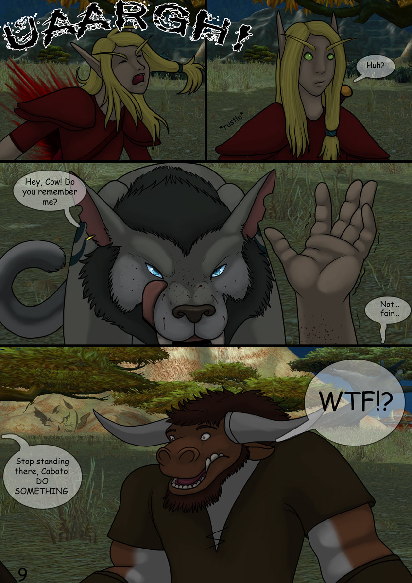 3 tauren and 1 worgen ENGLISH page 9 full