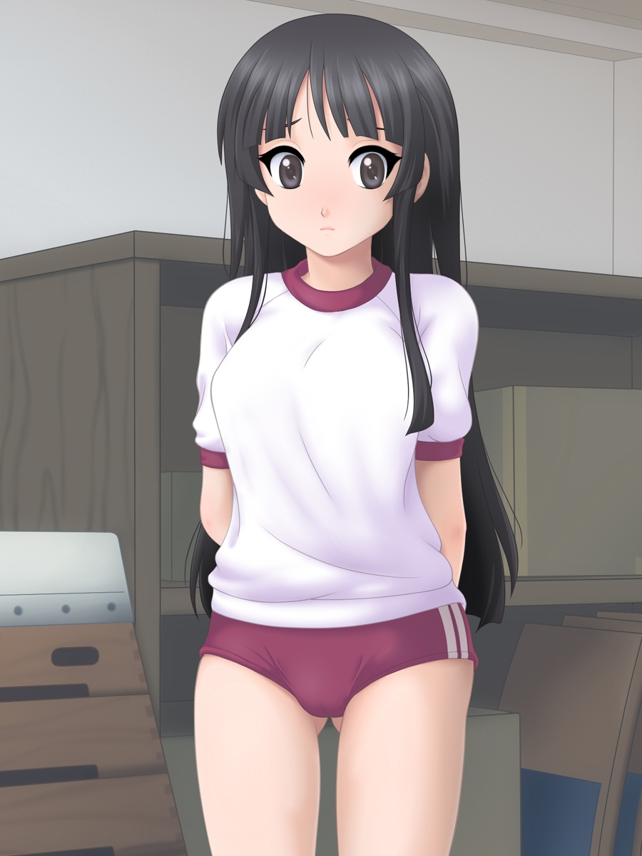 Mio to Bloomer to Taiiku Souko - Muriyari Bloomer wo Hakasarete... page 9 full