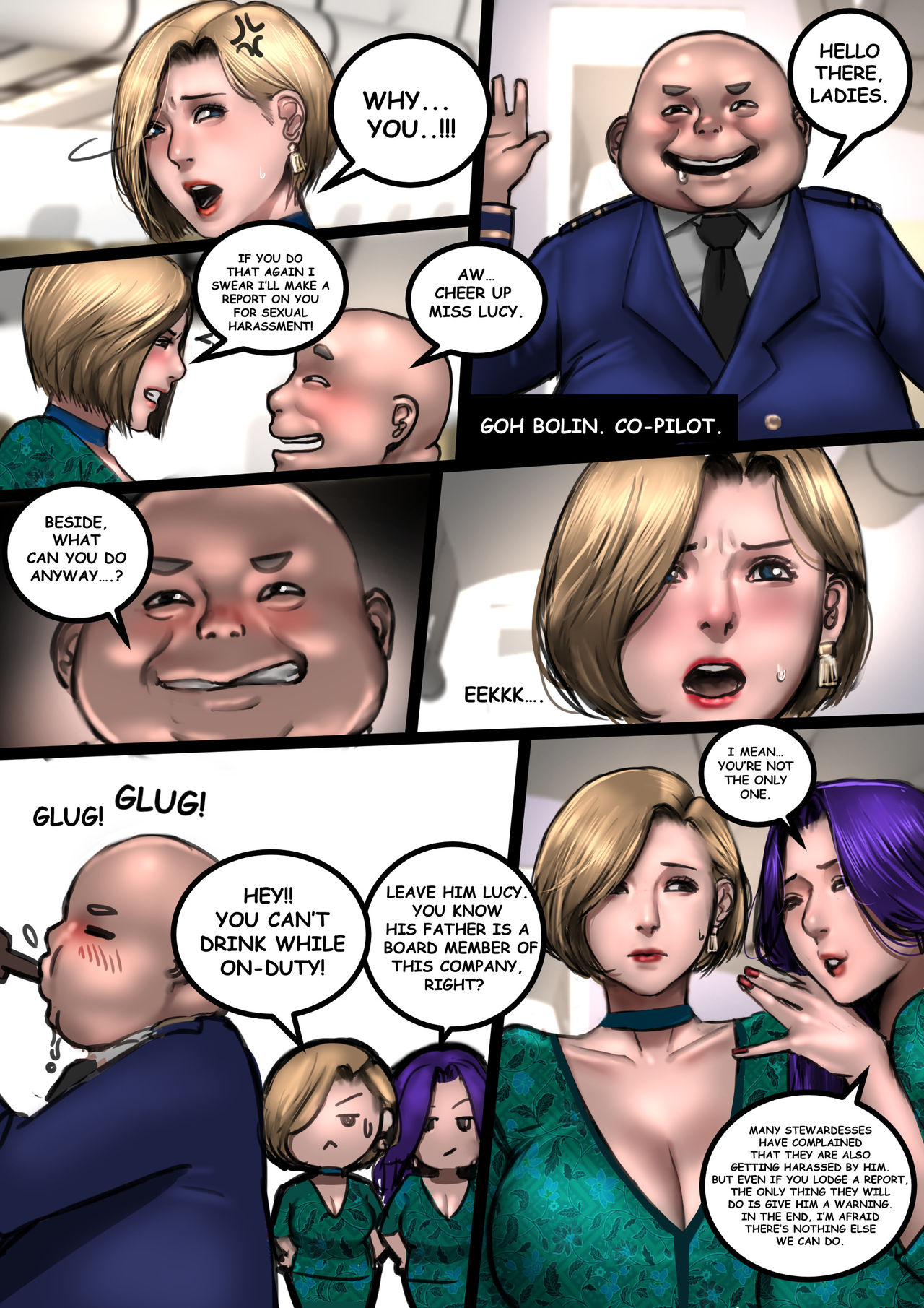 MILF AIRLINE: My Dear Mr. Pilot page 10 full