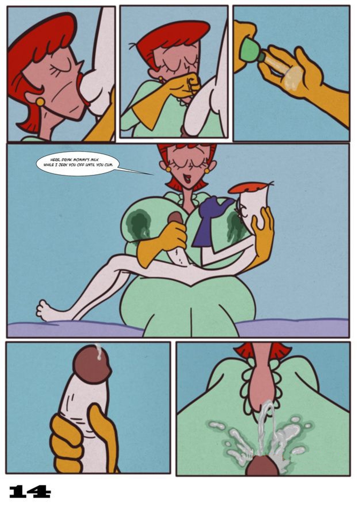 Milking Mom page 6 full