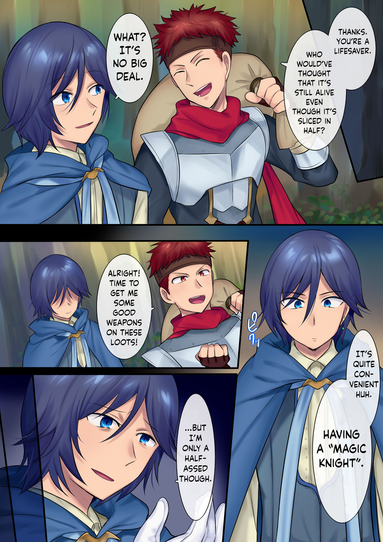 Yousei-san ni Omakase! Nyotaika Yousei o Meguru 3-tsu no Monogatari | Leave it to the fairy! Three genderbent fairy tales page 5 full
