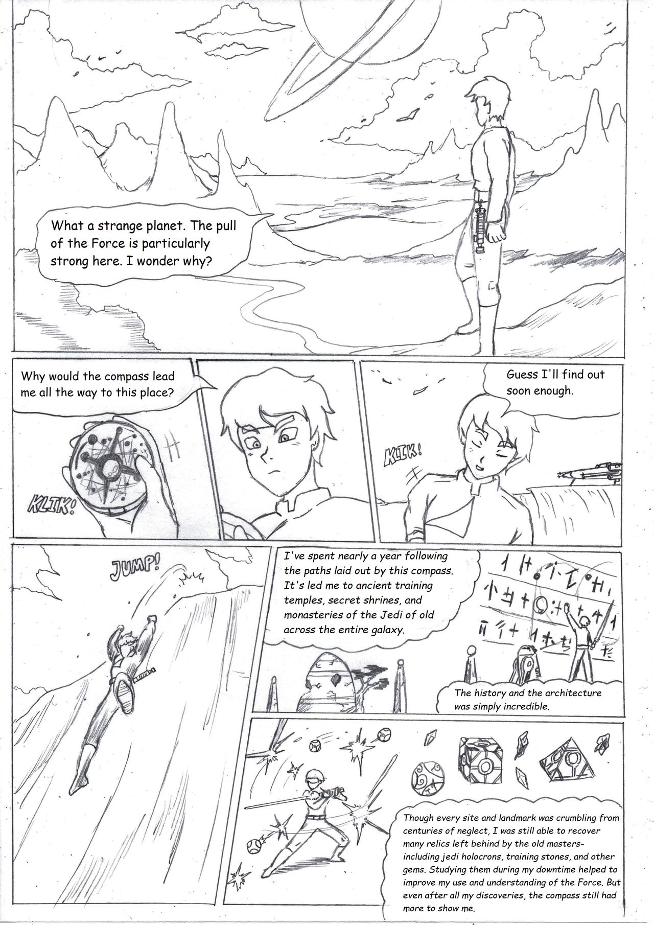The Secret Chronicles of Luke Skywalker page 3 full