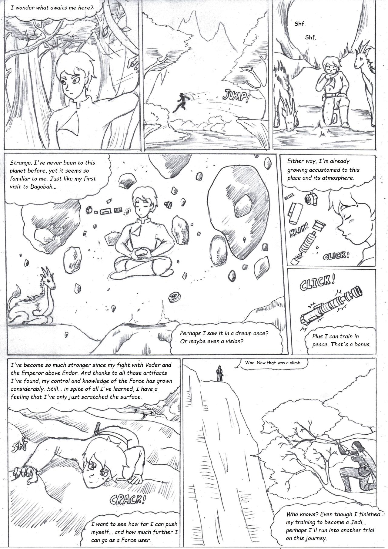 The Secret Chronicles of Luke Skywalker page 4 full