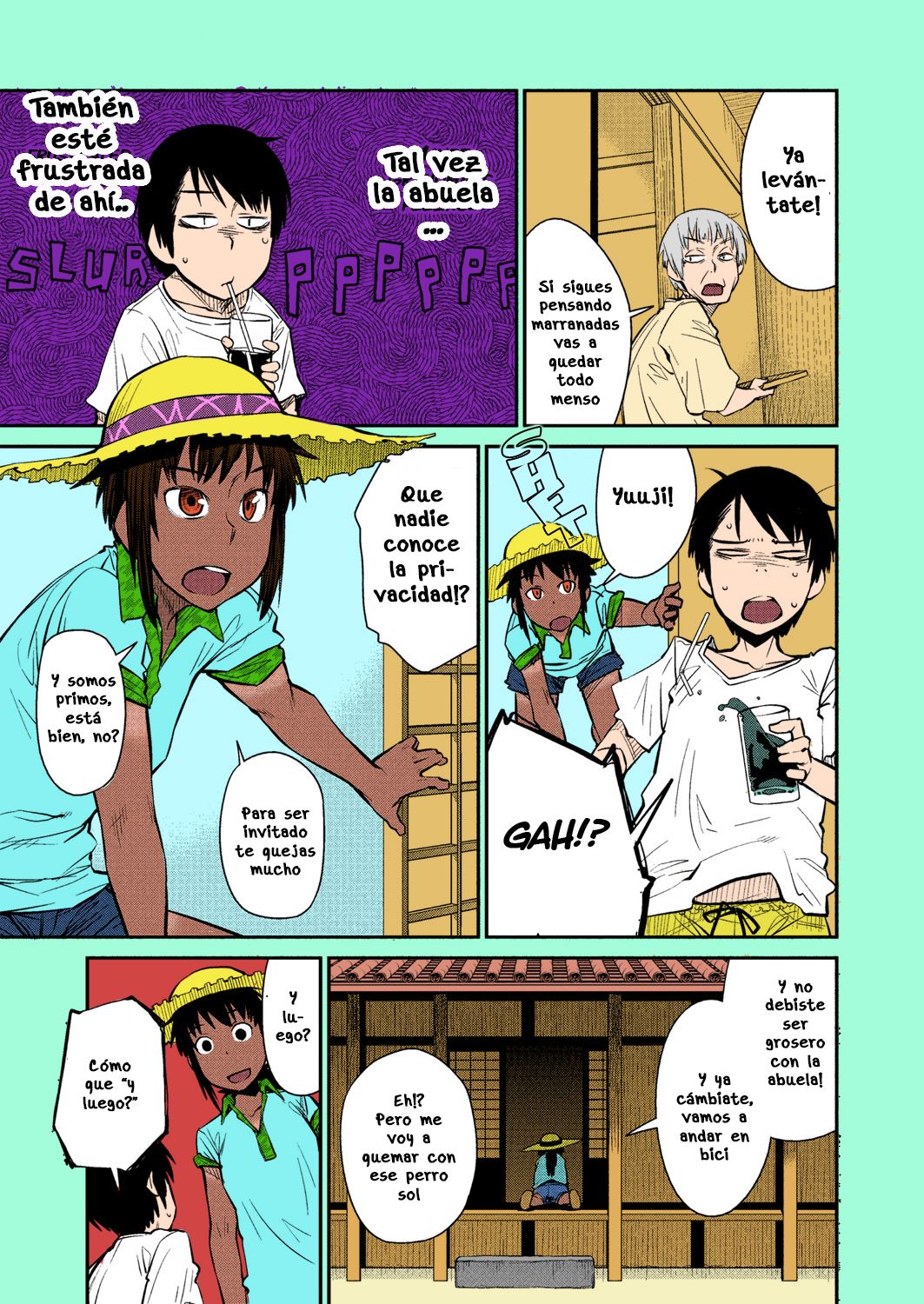 Natsu no Bus-tei | Summertime Bus Stop page 3 full