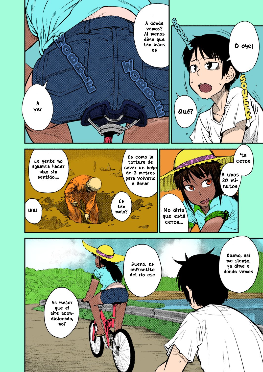 Natsu no Bus-tei | Summertime Bus Stop page 4 full