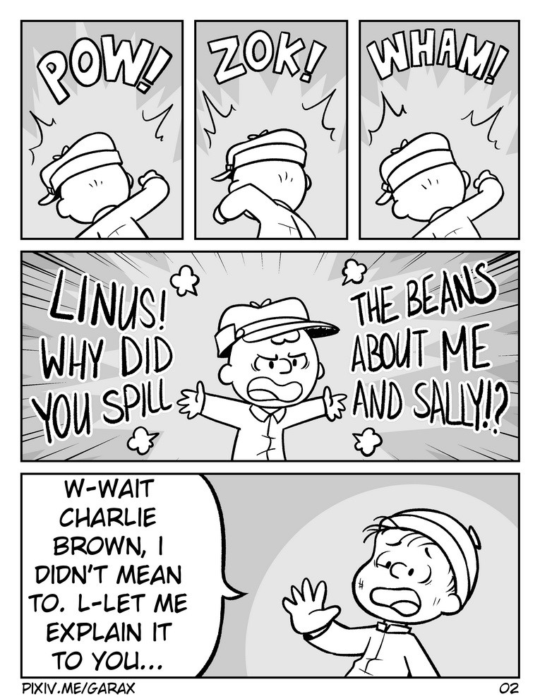 You are a Fucker, Charlie Brown 2 page 3 full