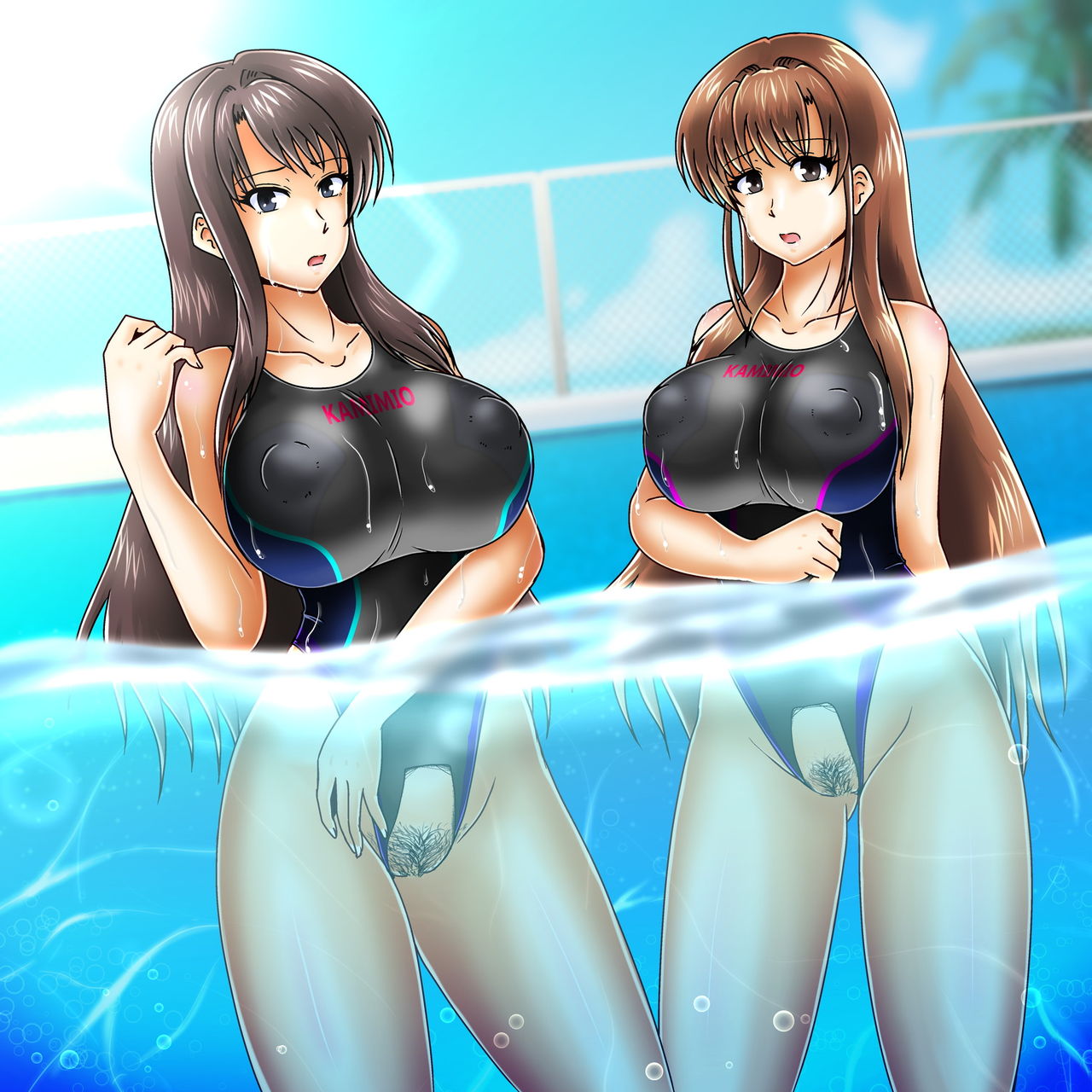 溶ける競泳水着＆ウナギプール_ユカイオリ page 7 full