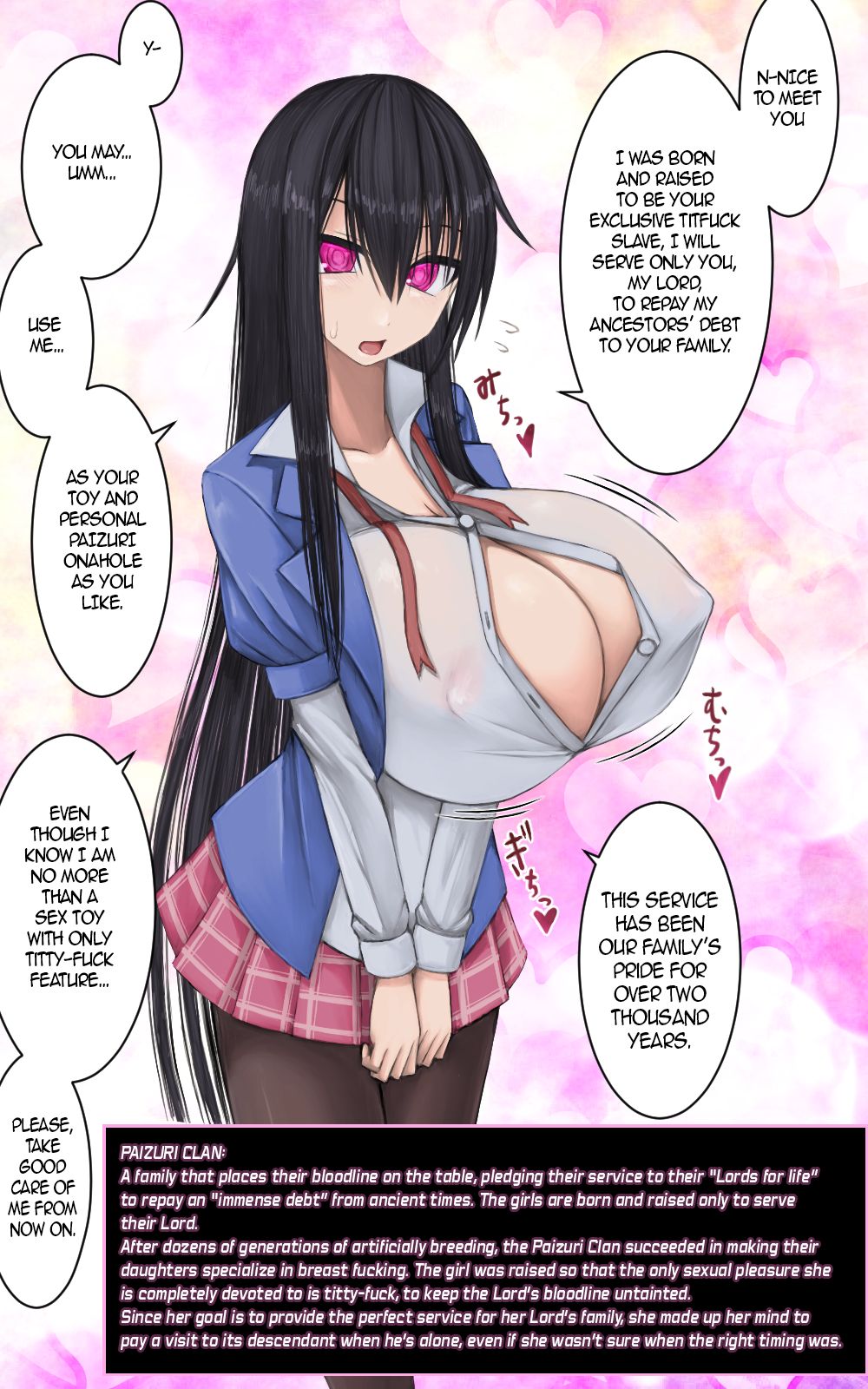 Paizuri Clan, Paizuri Academy page 1 full