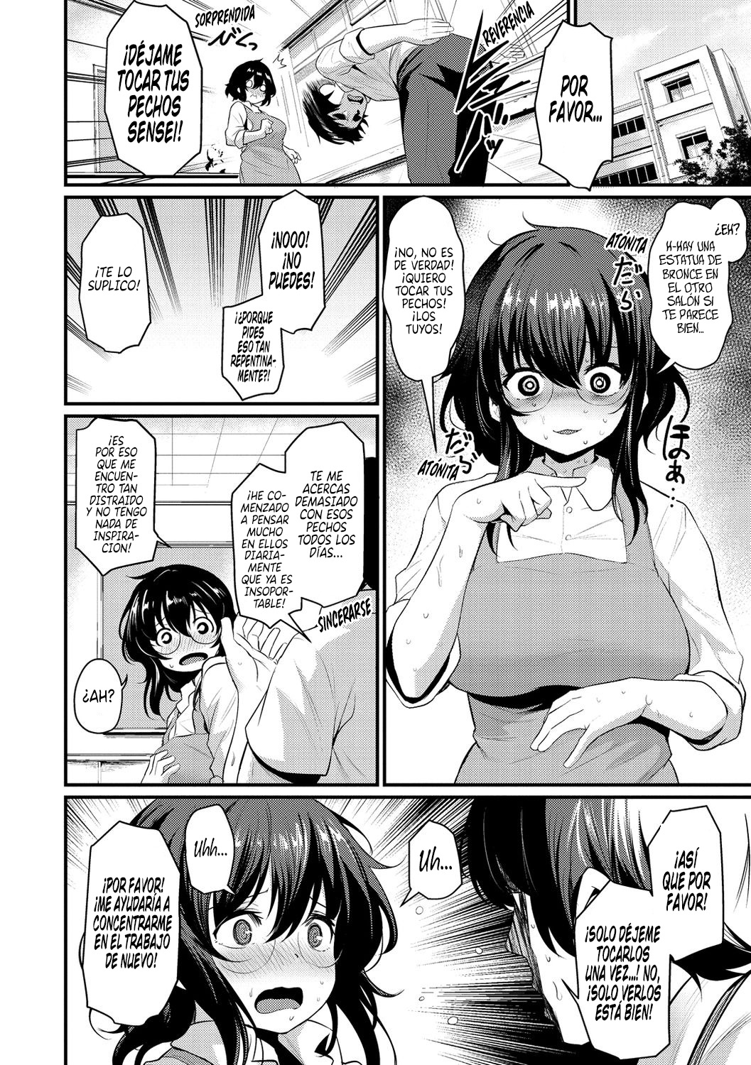 Oppai to Geijutsu to | Tetas y Arte page 8 full