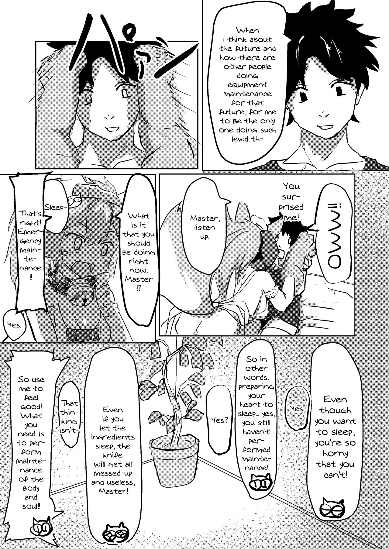 Cat-shiki Kinkyuu Mainte | Cat-style Emergency Maintenance page 9 full