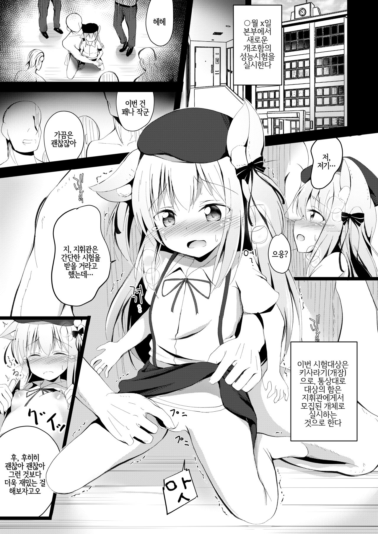 Kisaragi-chan Haramase Kaizou Houkokusho | 키사라기 쨩 임신 개조 보고서 page 2 full
