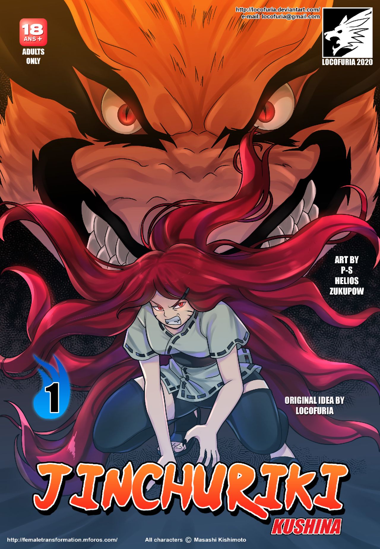 Jinchuriki Kushina #1 page 1 full