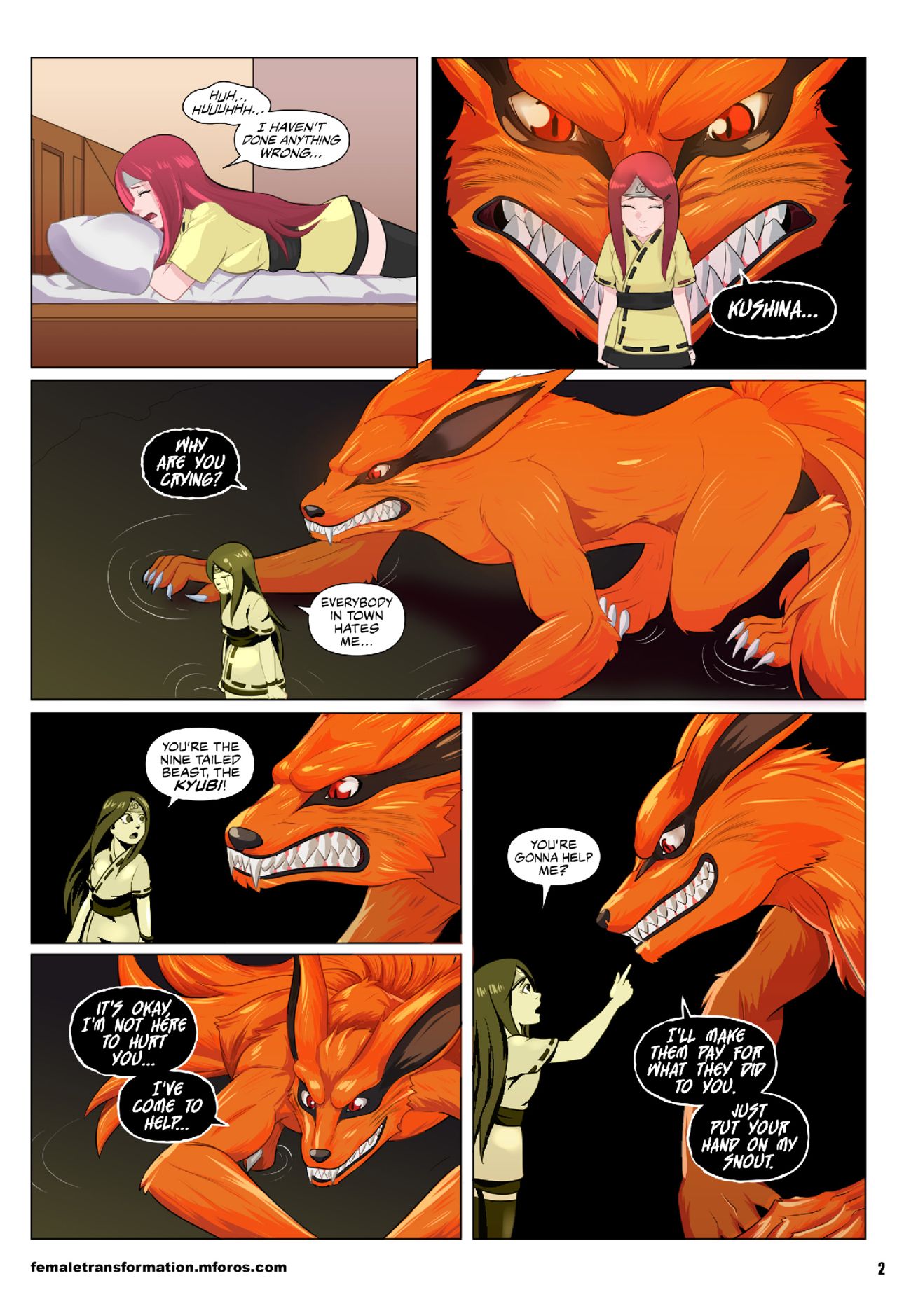 Jinchuriki Kushina #1 page 4 full