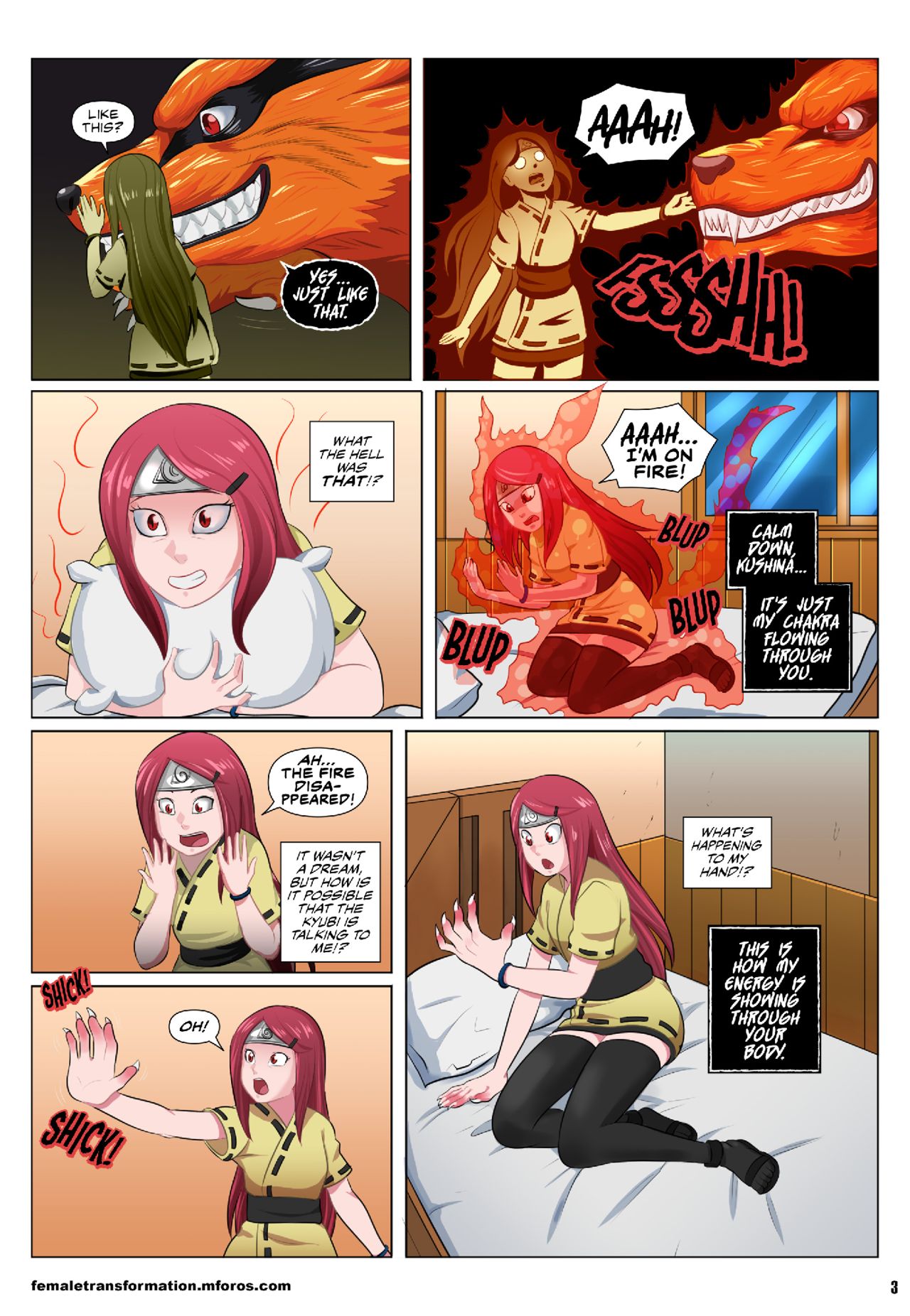 Jinchuriki Kushina #1 page 5 full