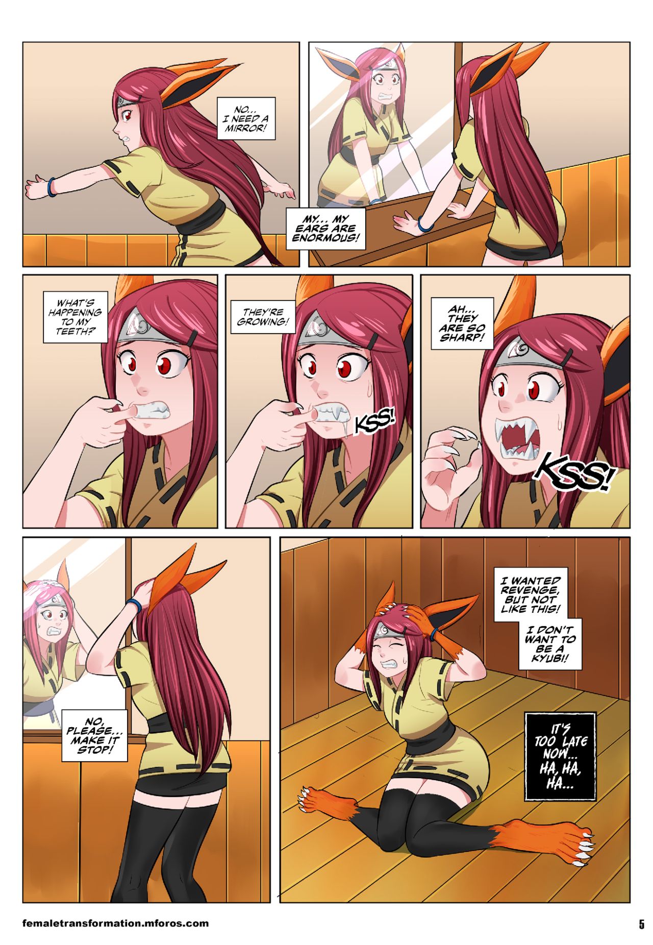 Jinchuriki Kushina #1 page 7 full