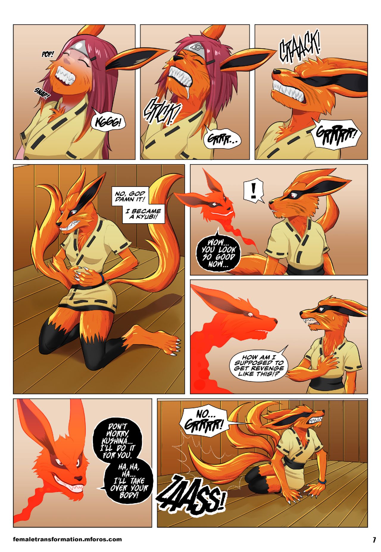 Jinchuriki Kushina #1 page 9 full