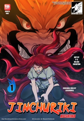 Jinchuriki Kushina #1 cover