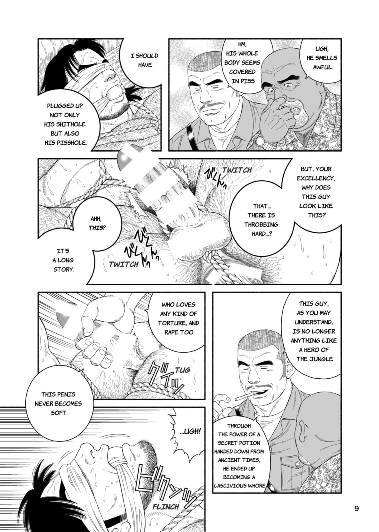 Mitsurin Yuusha Dorei-ka Keikaku Bitch of the Jungle - Enslaved page 9 full