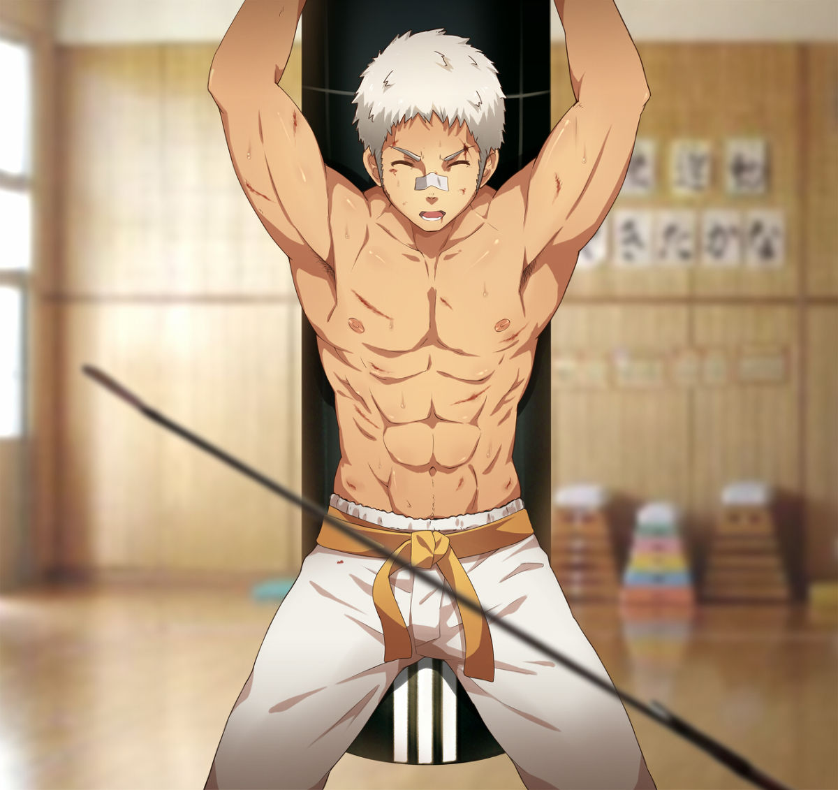 了平跨社团锻炼-空手道部の人肉沙包 page 4 full