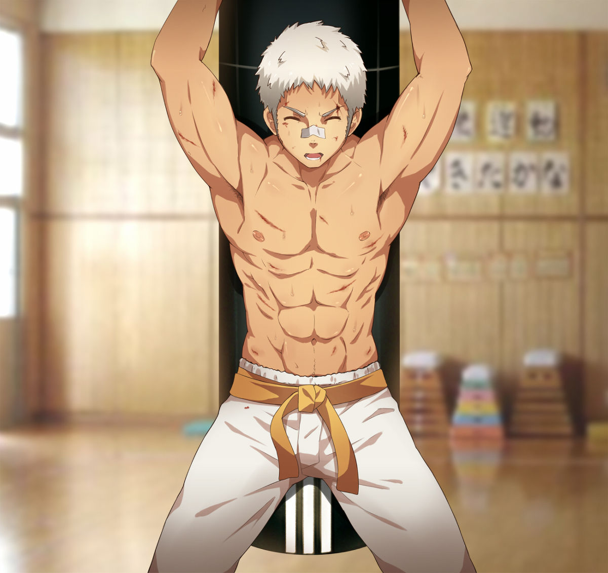 了平跨社团锻炼-空手道部の人肉沙包 page 5 full