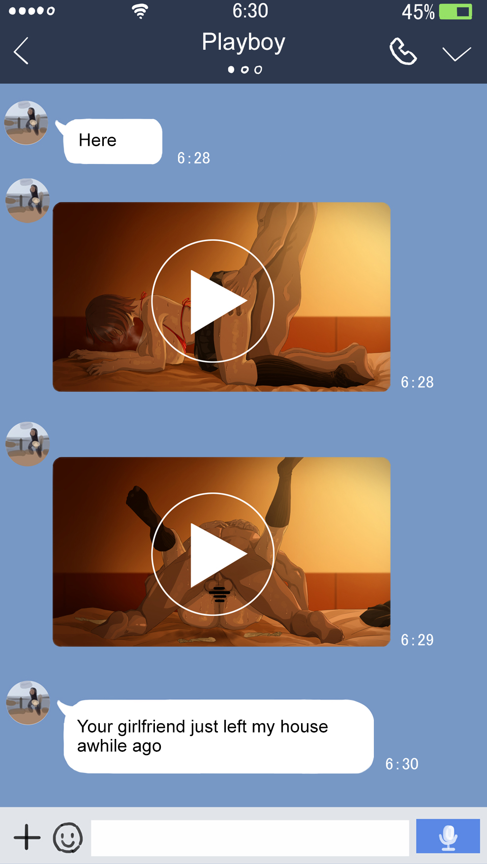 Netorase Kanojo-chan page 7 full