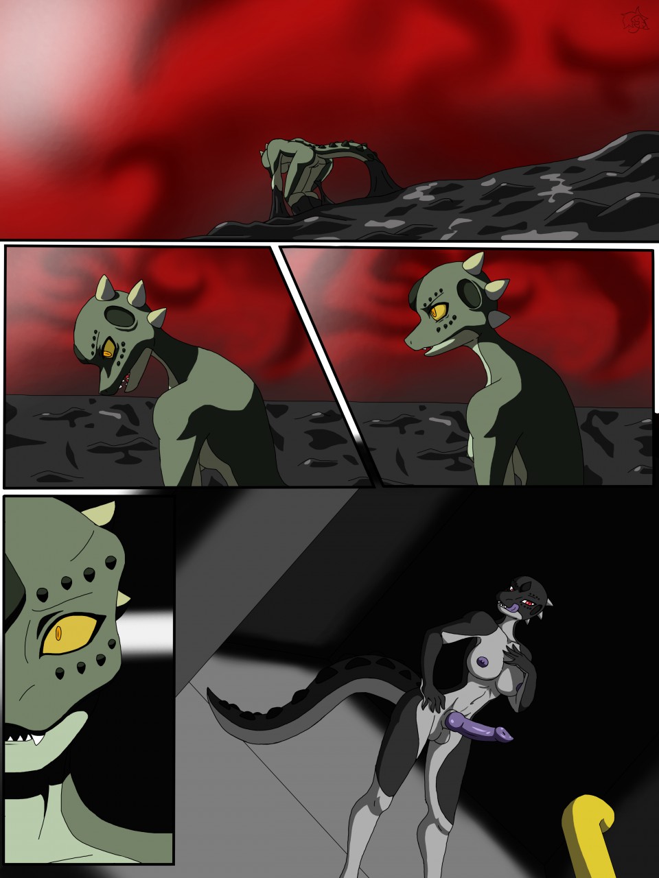 Whispers in the Depths by Black_Delphox page 9 full